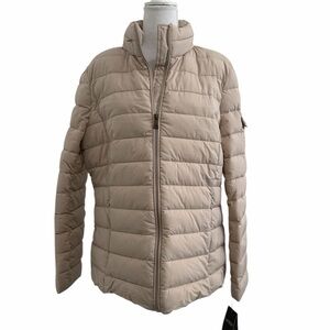 NWT Ralph Lauren Women’s Beige/Tan Puffer Jacket Packable Size L